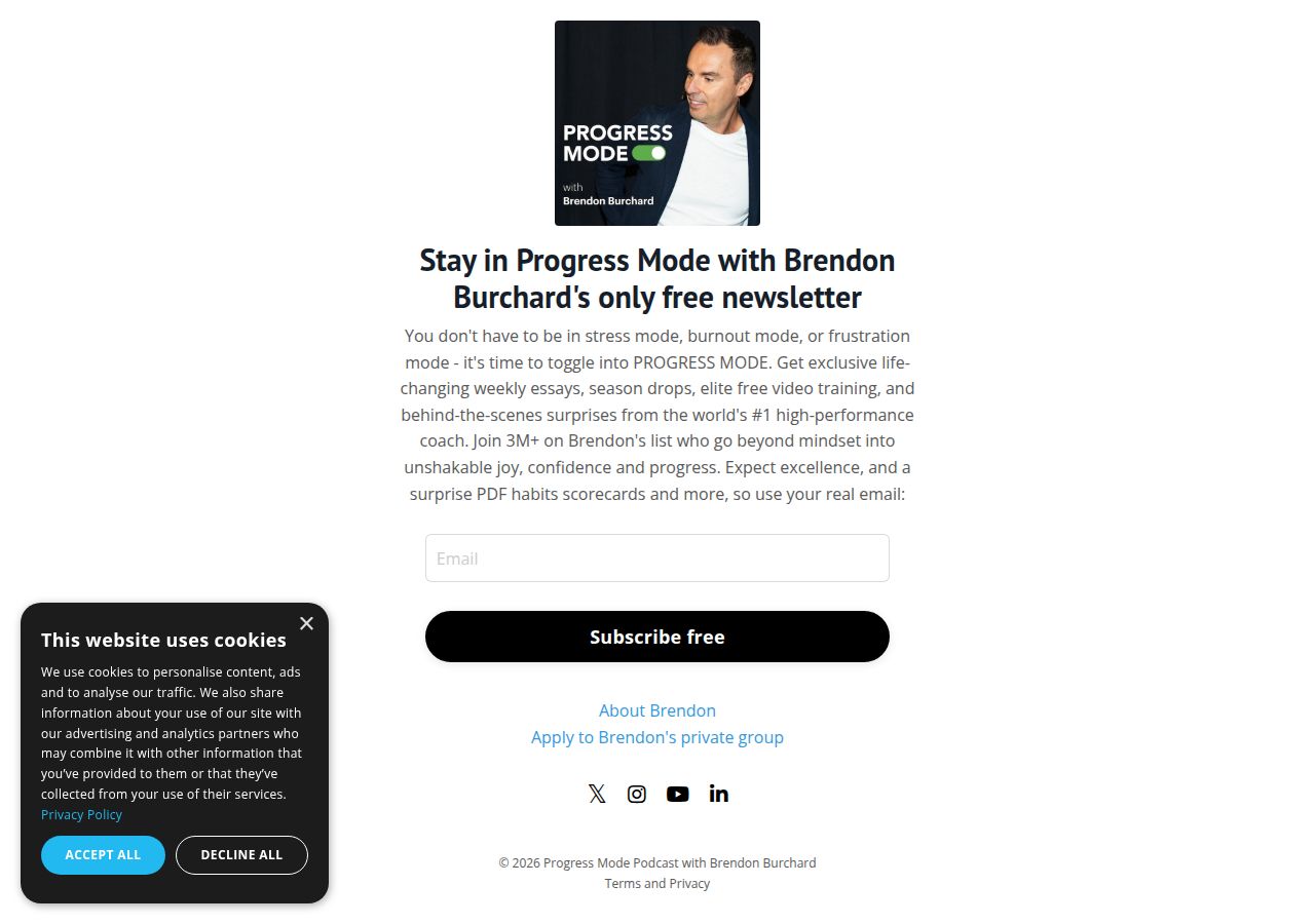 Screenshot of Total Product Blueprint course page